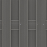 JUMBO WPC Sichtschutzelement 95x179 cm in Anthrazit von TraumGarten Detailansicht